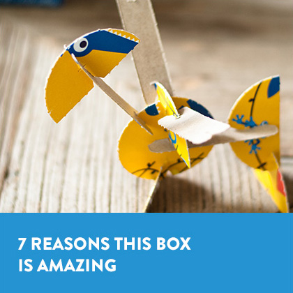 Kix Cereal box craft Fire-Breathing Dragon: "7 Reasons this box is Amazing" 