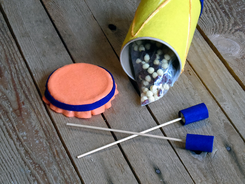 Oatmeal Container Drum » Early Childhood Education » Surfnetkids