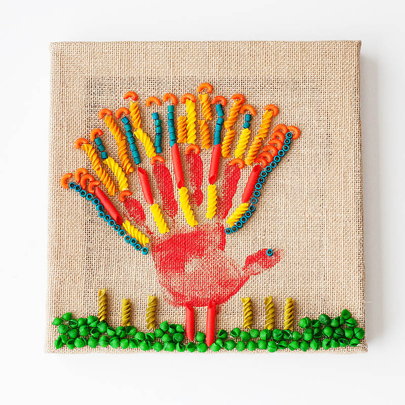 Thanksgiving Pasta Canvas Art · Kix Cereal