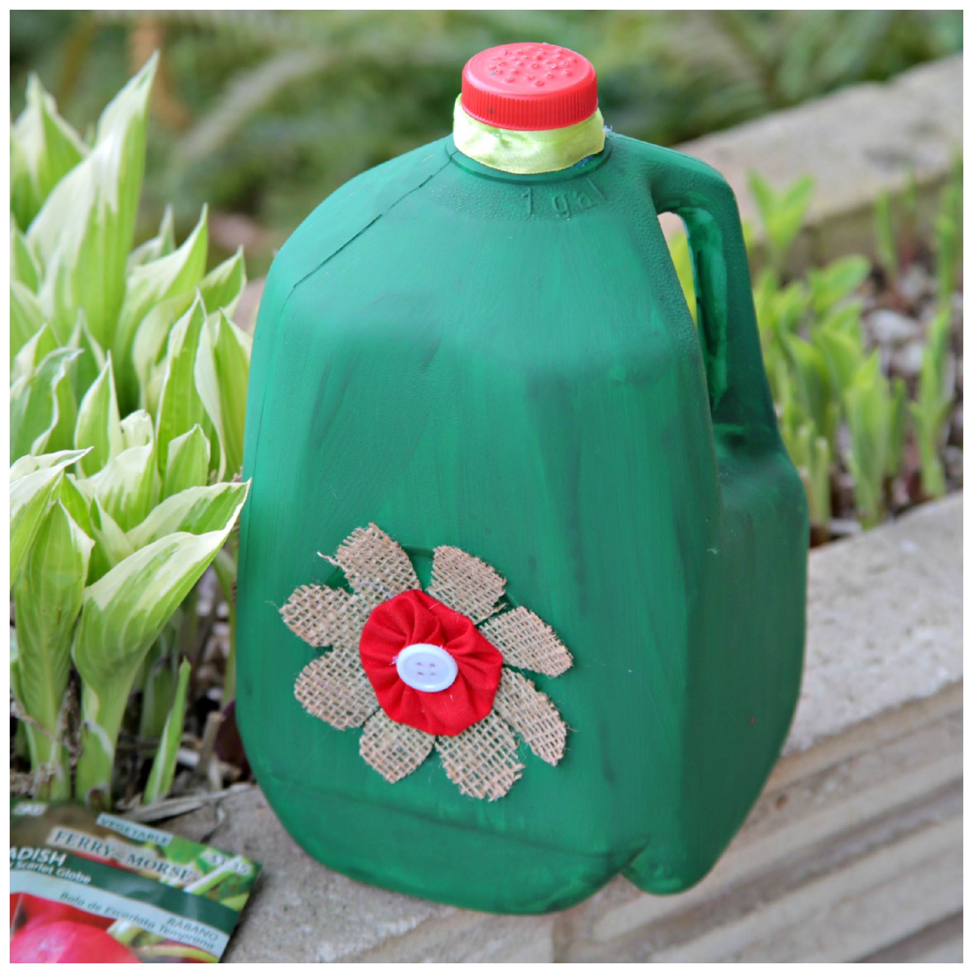 Earth Day Watering Can Craft 
