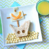 Food Art: A Pirate Ship Lunch