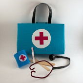 Cereal Box Doctor’s Kit